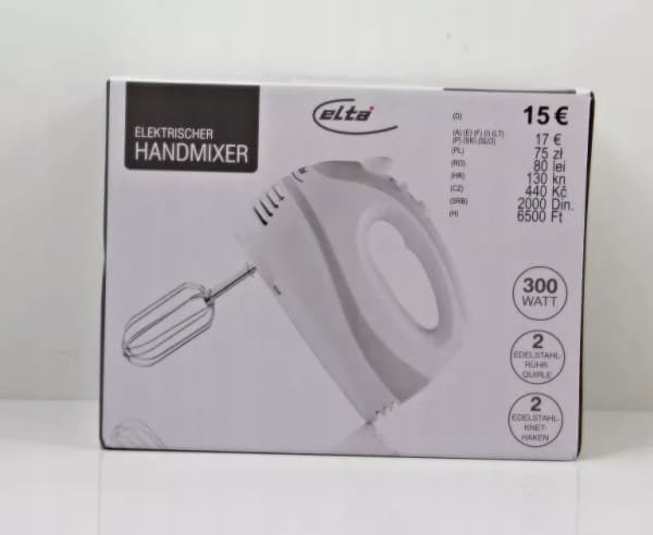Emerio HM-126681.1, Håndmikser, Sort, Miksing, 80 W, 5 timer, 7.4 V