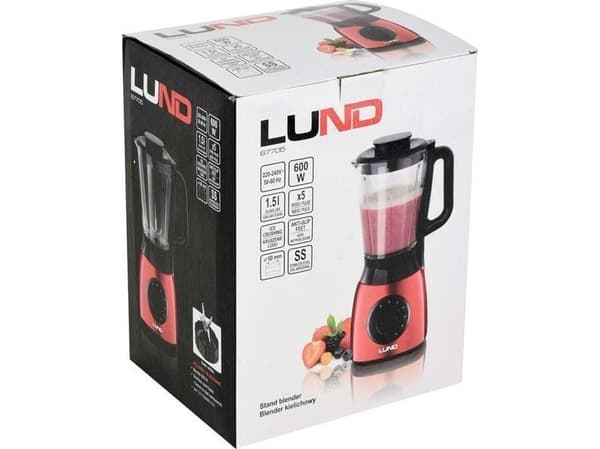 Toya Yato Mixer 600W Red, SZKLANY universal