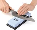 Miniatyrbilde 4 av 4: Taidea Dobbeltsidig vannstein for sliping av kniver TAIDEA (600/2000) T6260W universal