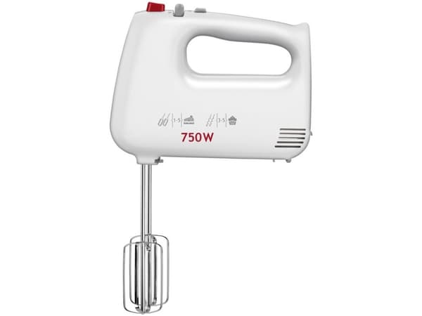 MPM MMR-19, Käsisekoitin, Valkoinen, Vaivaus, Sekoitus, Sekoittaminen, Painikkeet, 500 W, 220 - 240 V