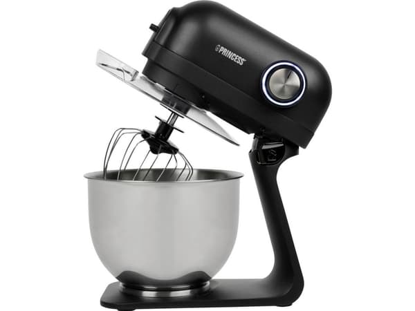 Princess 220137, 5 l, Sort, Rotasjon, Blending, Hakking, Elte, Miksing, 0,8 m, Aluminium