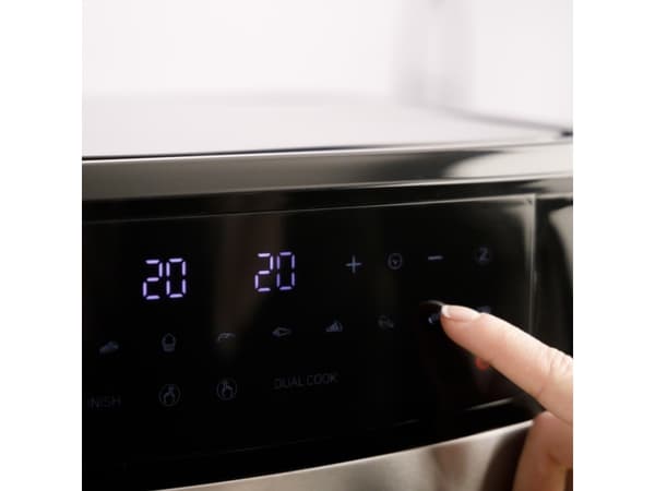 Taurus Air Fry Digital Duo, Varmluftsfrityr, 9 l, 50 °C, 200 °C, 60 min, Dobbel