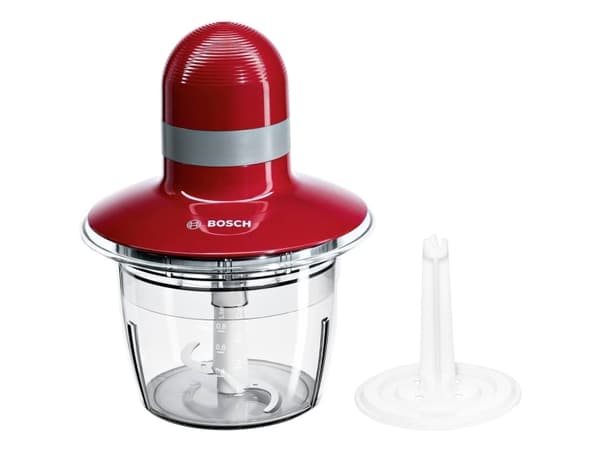 Bosch MMR08R2 - Chopper - 0.8 liter - 400 W - röd/grå