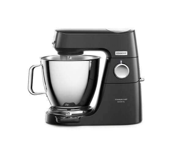 Kenwood KVL85.004BK, Elektrisk visp, Sort, Rustfritt stål, Vispe, Miksing, 7 l, Metall, Rustfritt stål