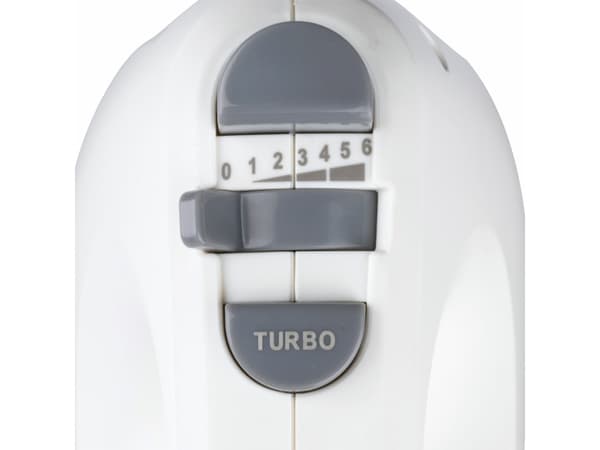 Emerio HM-124178, Handmixer, Vit, Vispning, Knådning, Mixning, 1,43 m, Knappar, Handtag, Rostfritt stål