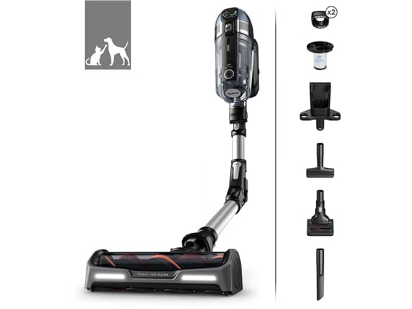 Tefal TY99A X-force Flex Animal Care pölynimuri, käsivarsi, harmaa/musta TEFAL Käyntiaika (max.) 70 min.
