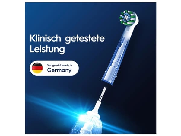 Oral-B CrossAction , 8 stykker, Hvit, 3 måned(er), Oral-B, Boks