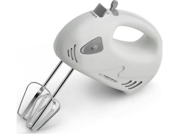 Esperanza EKM007WE røremaskine og mikser Håndmixer Grå, Hvid 150 W