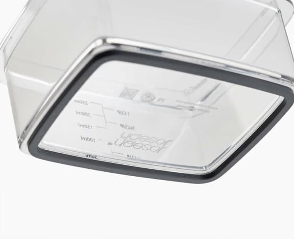 Joseph Joseph 20225, Boks-rivjern, Rustfritt stål, Gjennomsiktig, Hvit, Rustfritt stål, Rustfritt stål, 122 mm, 99 mm