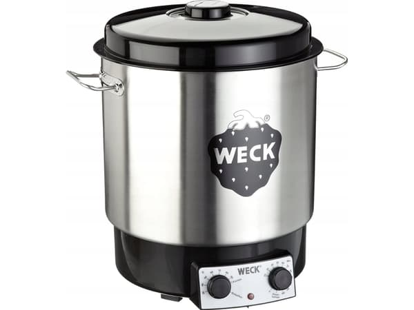 Jata WECK Preserving Cooker Stainless Steel with Clock