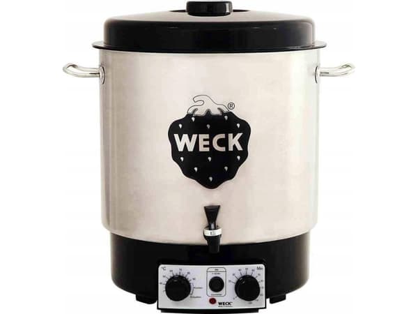 Jata WECK Preserving Cooker Stainless Steel with Clock and Tap