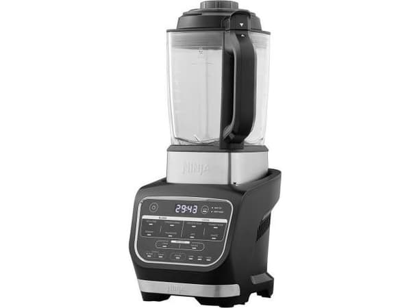 Ninja HB150, 800 W, 1.7L Glass Jug with Built-In Heating Element Jug Lid with Removable Centre Cap Tamper Cleaning Brush, 200 mm, 220 mm, 450 mm, 5,6