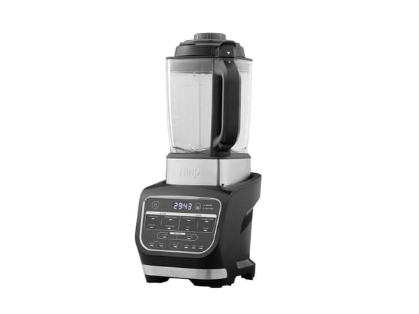 Ninja HB150, 800 W, 1.7L Glass Jug with Built-In Heating Element Jug Lid with Removable Centre Cap Tamper Cleaning Brush, 200 mm, 220 mm, 450 mm, 5,6