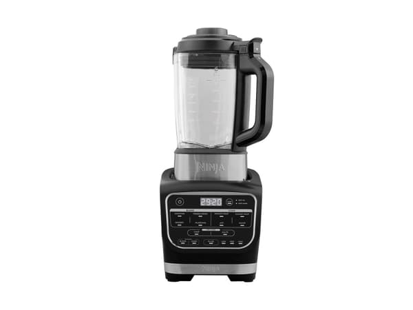 Ninja HB150, 800 W, 1.7L Glass Jug with Built-In Heating Element Jug Lid with Removable Centre Cap Tamper Cleaning Brush, 200 mm, 220 mm, 450 mm, 5,6