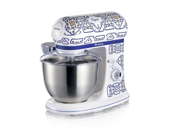 Ariete 1588/0C, Stativmixer, Blå, Multifärg, Knådning, Mixning, 5,5 l, Rotations-, Rostfritt stål