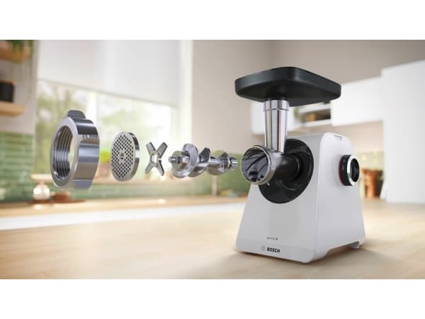 Bosch Serie | 4 MultiPower MFWS420W - Kjøttkvern - 1.9 kW - hvit