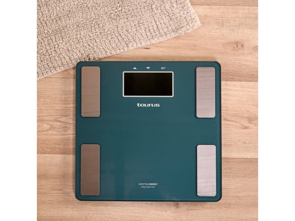 Taurus Inception Perfect, Elektronisk personvekt, 180 kg, 100 g, Grønn, 3 kg, kg, lb