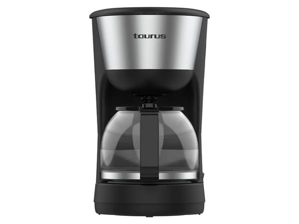 Taurus VERONA 12 INOX, Kaffebrygger (drypp), Malt kaffe, 1000 W, Sort, Rustfritt stål