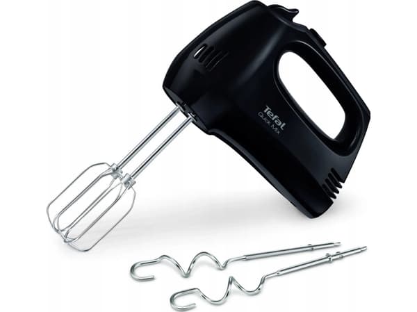 Tefal HT3108, Handmixer, Svart, 300 W, 147 mm, 211 mm, 84 mm