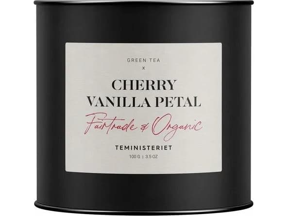Teministeriet - Reilun kaupan kokoelma Cherry Vanilla Petal irtolehtitee 100g