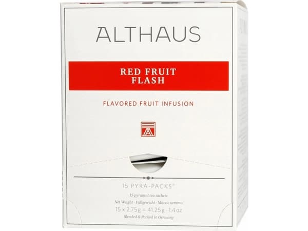 Althaus Althaus - Red Fruit Flash Pyra Pack - Herbata 15 piramidek