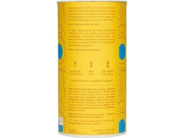 Paper Tea Paperi ja tee - Hunky Dory Breakfast - Irtotee - 100 g purkki