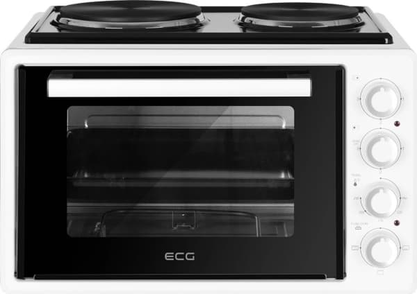 Mini piekarnik ECG Electric oven ECG ETH 3502W musta, Valkoinen
