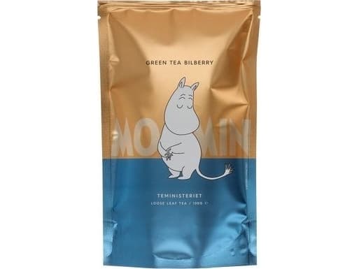Teministeriet Teministeriet - Mummigrønn te Blåbær - Løs te 100g - Refill pakke