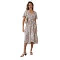 Miniatyrbillede 4 af 4: Principles Womens/Ladies Floral Wrap Flared Dress