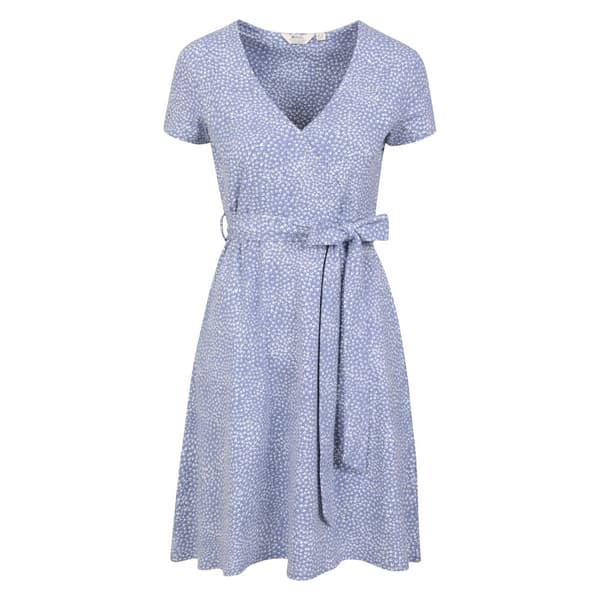 Mountain Warehouse Womens/Ladies Santorini Spotted Jersey Wrap Dress