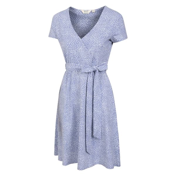 Mountain Warehouse Womens/Ladies Santorini Spotted Jersey Wrap Dress