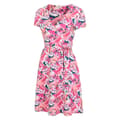 Miniatyrbilde 3 av 4: Mountain Warehouse Womens/Ladies Santorini Leaf Print Jersey Wrap Dress