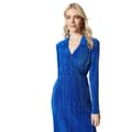 Miniatyrbillede 3 af 3: Principles Womens/Ladies Plisse Wrap Midi Dress