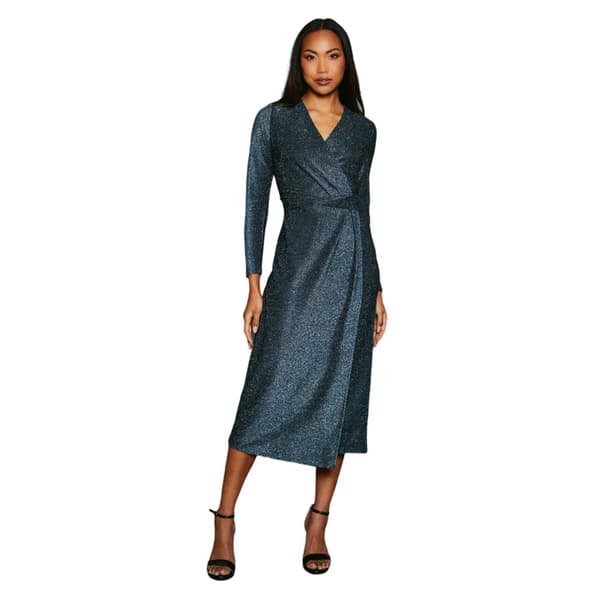Principles Womens/Ladies Glitter Jersey Wrap Dress