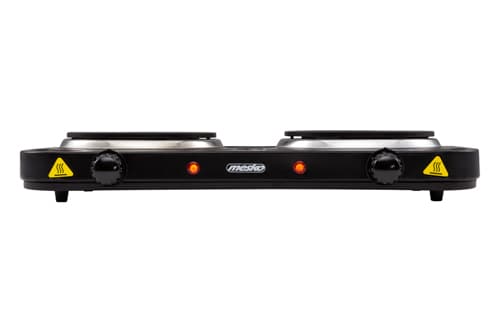 Mesko Home MS 6509, Sort, Benkeplate, Innebygde kokeplater, 2 zone(s), 2 zone(s), Småkoking