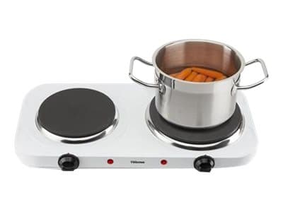 Tristar KP-6245 kokeplate Hvit Benkeplate Innebygde kokeplater 2 zone(s)