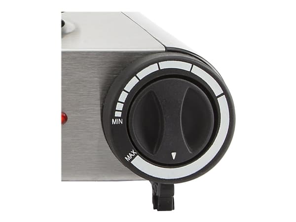 Tristar KP-6248 - Elektrisk varmeplate - 2.5 kW - rustfritt stål