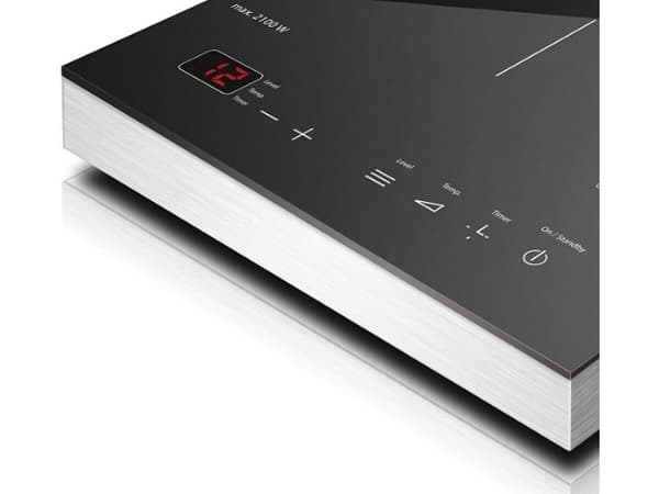 Caso Pro Menu 2100, Svart, Bänkskiva, Zoninduktionshäll, Keramisk, 1 zon(er), 1 zon(er)