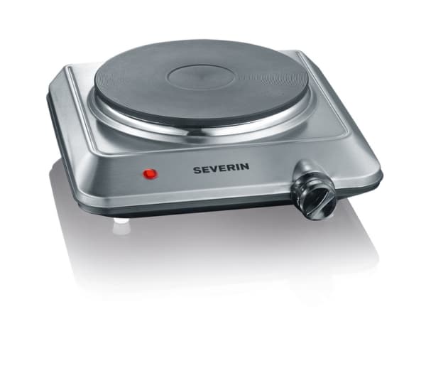 SEVERIN KP 1092 - Elektrisk varmeplate - 1.5 kW - børstet rustfritt stål