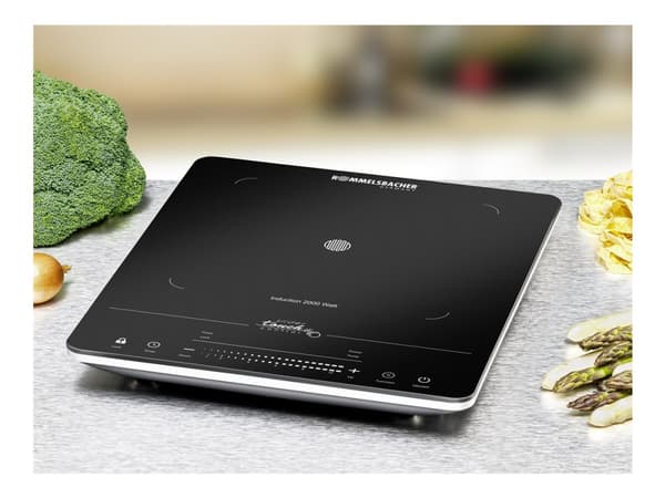 Rommelsbacher CT 2020/IN - Induktionsvärmeplatta - 2 kW - svart