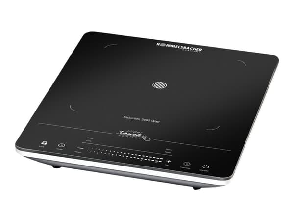 Rommelsbacher CT 2020/IN - Induktionsvärmeplatta - 2 kW - svart