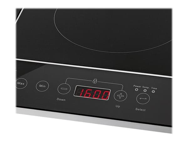 ProfiCook PC-DKI 1067 - Induksjonsvarmeplate - 3.5 kW - rustfritt stål / svart