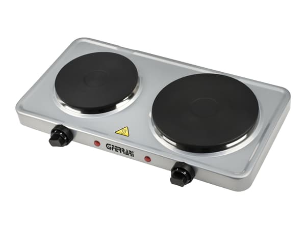 G3 Ferrari G10122 - Elektrisk varmeplate - 2.5 kW Rustfritt stål