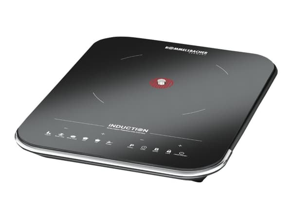 Rommelsbacher CTS 2000/IN - Induksjonsvarmeplate - 2 kW - svart / sølv