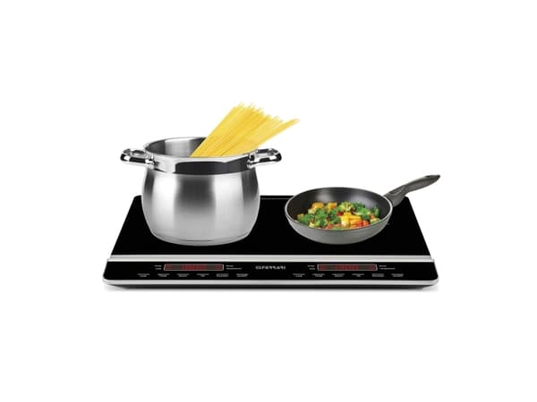 G3 Ferrari Dinamiko Duo, Sort, Benkeplate, 56 cm, Sonebasert induksjon, 2 zone(s), 2 zone(s)