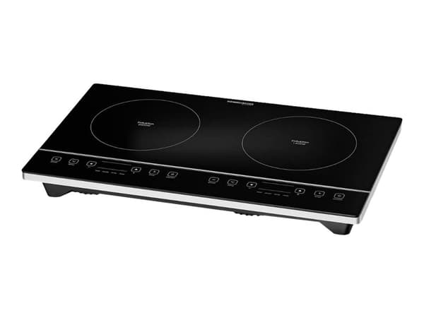 Rommelsbacher CT 3405/IN - Induksjonsvarmeplate - 3.4 kW - svart / sølv Sort