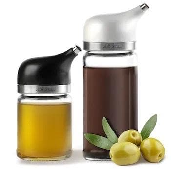 Vialli Design LIVIO SET med olje- och vinäger dispensrar