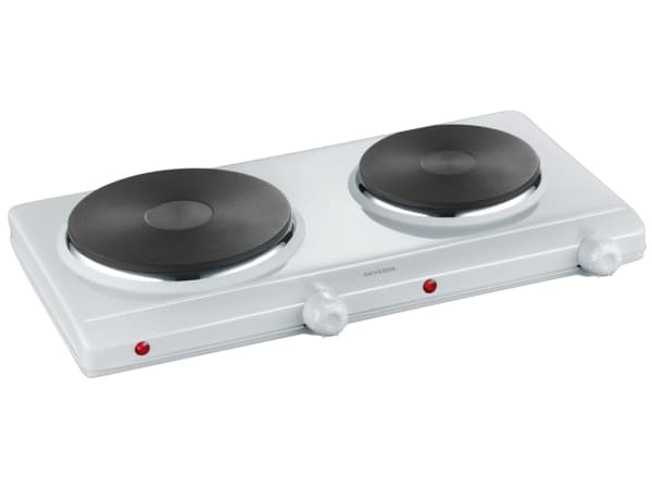 SEVERIN DK 1042 - Elektrisk kokplatta - 2.5 kW - vit