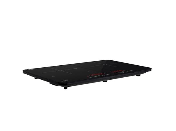 Camry Premium CR 6514, Sort, Benkeplate, 60.5 cm, Sonebasert induksjon, Glass, 2 zone(s)