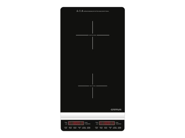 G3 Ferrari Dinamiko Deep, Musta, Pöytämalli, 29.5 cm, Keittoalueinduktioliesi, Lasi, 2 alue(tta)